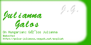 julianna galos business card